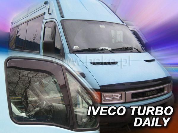 Дефлекторы окон Iveco Turbo Daily 35C / 50C / 60C - Heko (вставные)