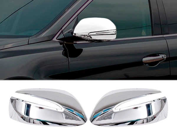 Хром накладки на дзеркала Hyundai Santa Fe III (DM; 12-15)