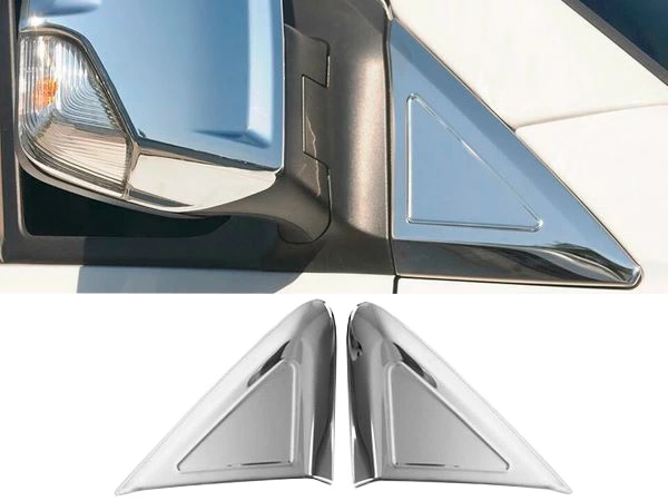 Хром на трикутники дзеркал Mercedes Sprinter W907 (19-)