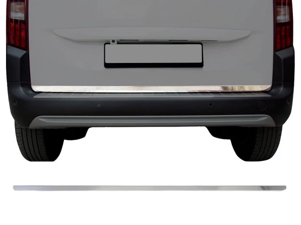 Хром накладка на кромку багажника Peugeot Rifter (18-)
