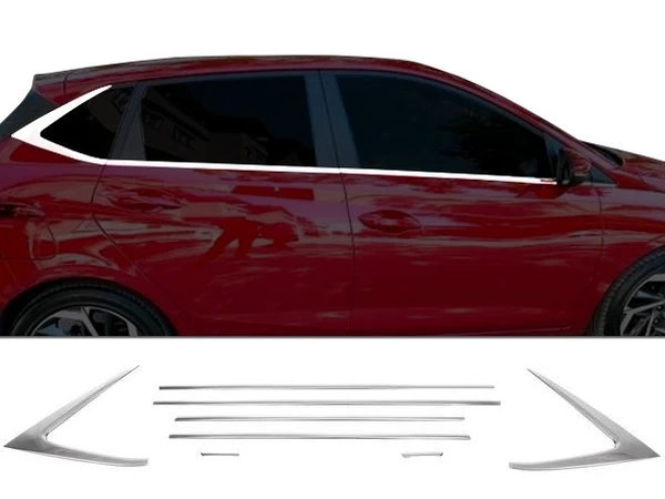 Хром нижні молдинги вікон Hyundai i20 III (BC3; 20-)
