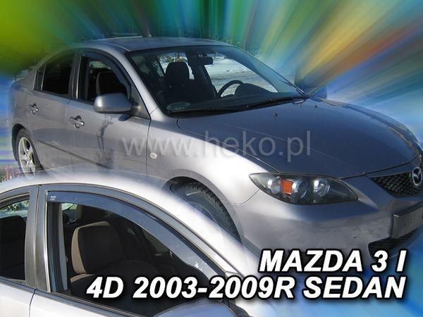 Ветровики MAZDA 3 I (2003-2009) Sedan HEKO