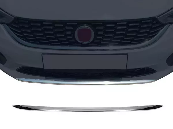 Хром накладка на передній бампер Fiat Tipo II / Egea (15-20)