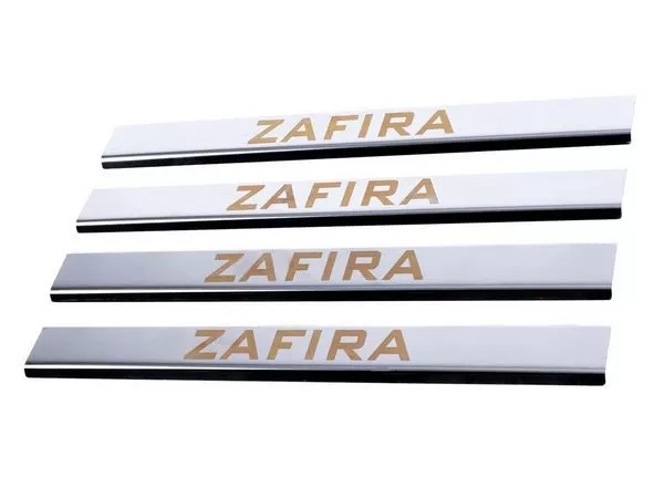 Накладки на пороги Opel Zafira A (99-05) - Carmos