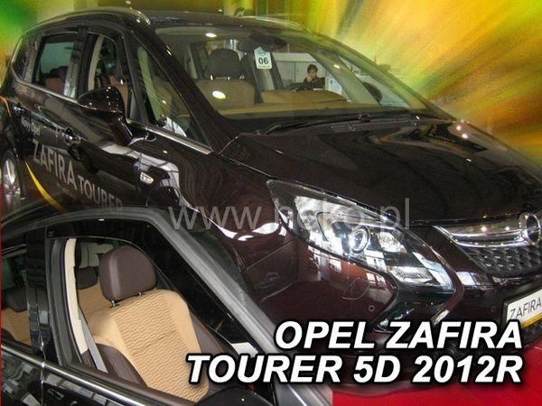 Дефлекторы окон Opel Zafira Tourer C (11-19) - Heko (вставные)