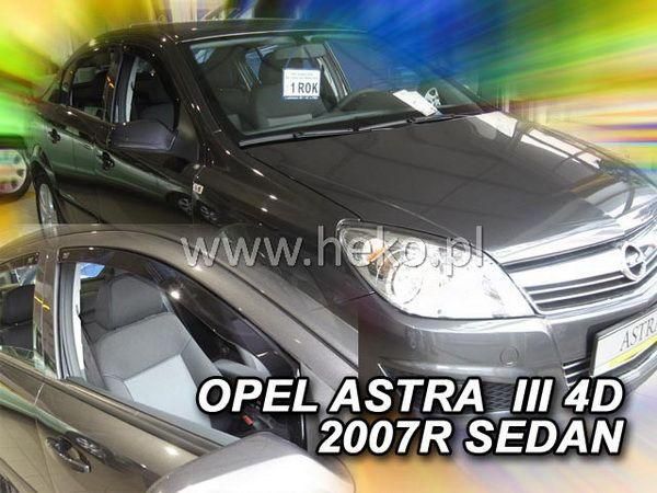 Дефлекторы окон Opel Astra H (04-14) Htb - Heko (вставные)