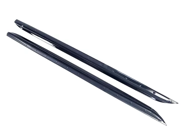 Тюнінг накладки на пороги BMW 3 G20 M-Paket (19-22) - чорний глянець