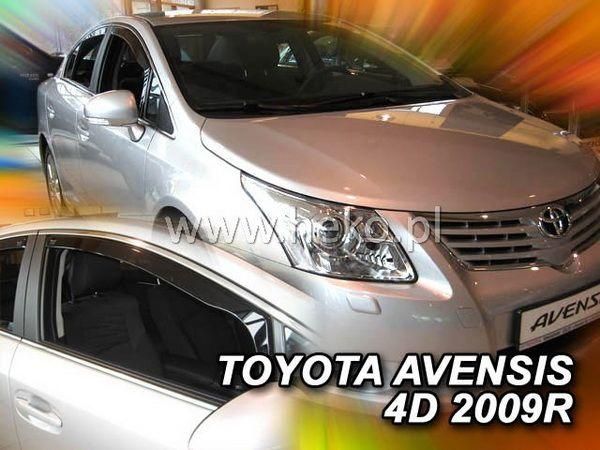 Дефлекторы окон Toyota Avensis III (09-18) Sedan - Heko (вставные)