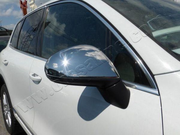 Хром накладки на зеркала VW Touareg II (2011-2015)
