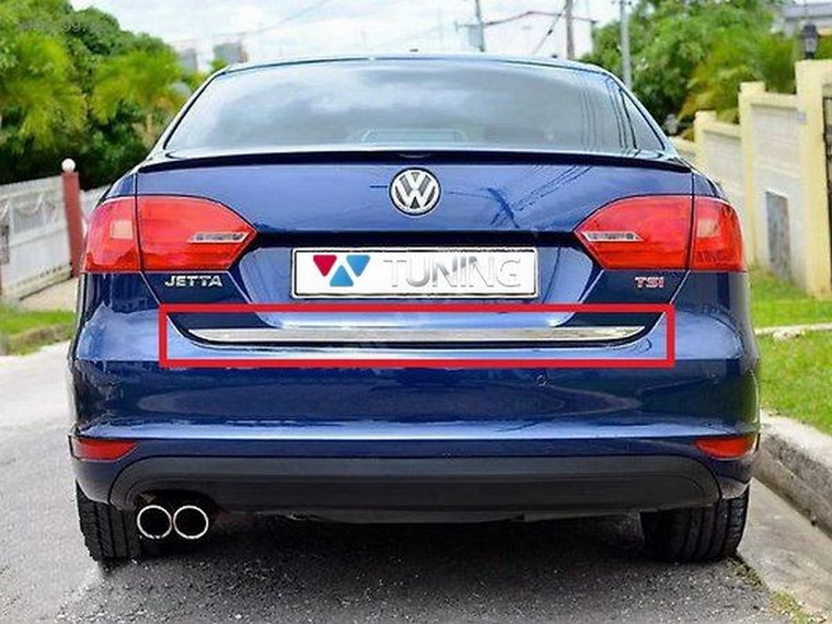 Хром накладка на кромку багажника VW Jetta A6 (11-18)