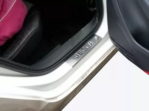 Хром накладки на пороги VW Jetta A6 (11-18) - OMSA 3