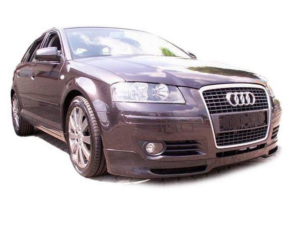 Юбка передняя Audi A3 8P (05-08) 3D / 5D - S3 стиль