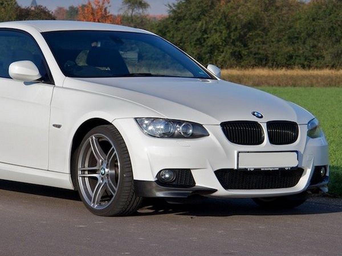 Юбка передняя BMW 3 E92 / E93 (06-10) (углы)