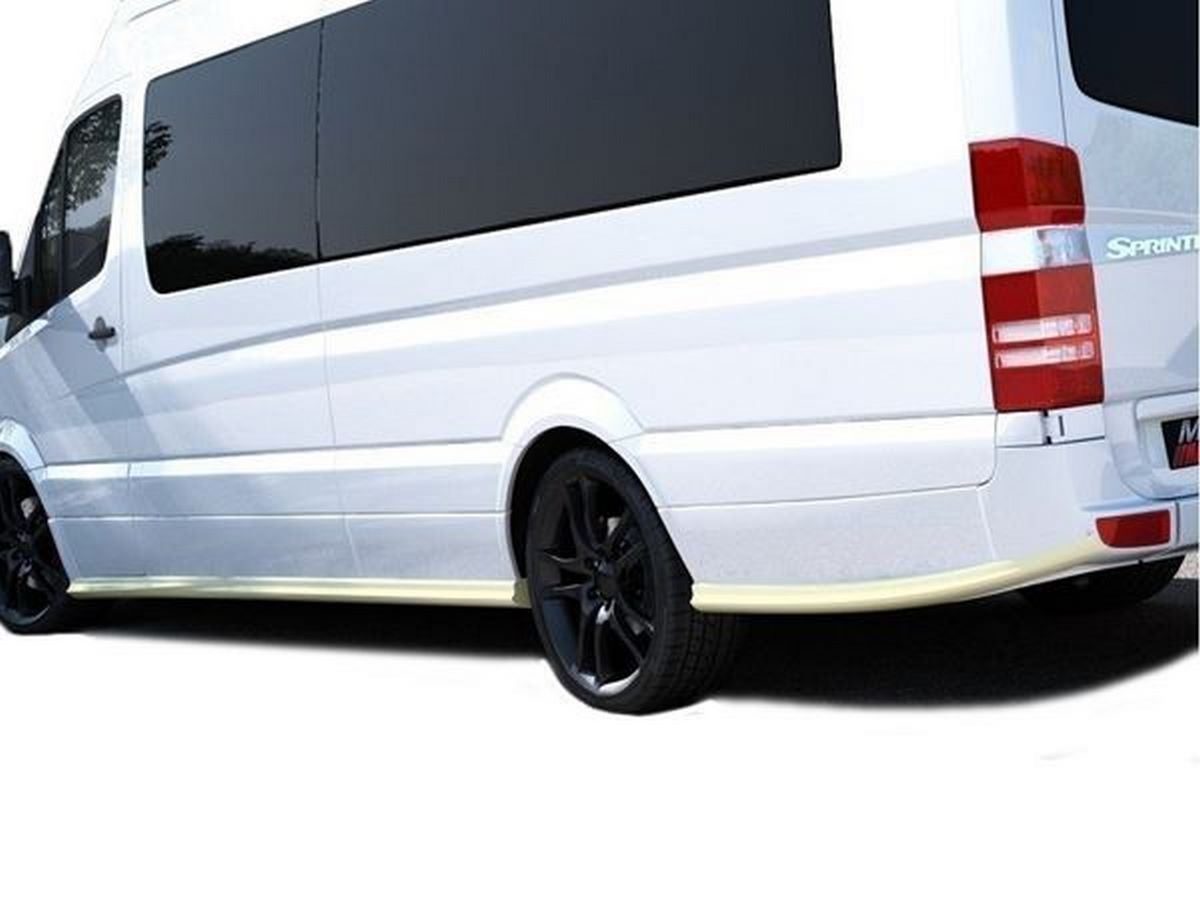 Накладки на бічні пороги Mercedes Sprinter W906 (06-18) - ABS