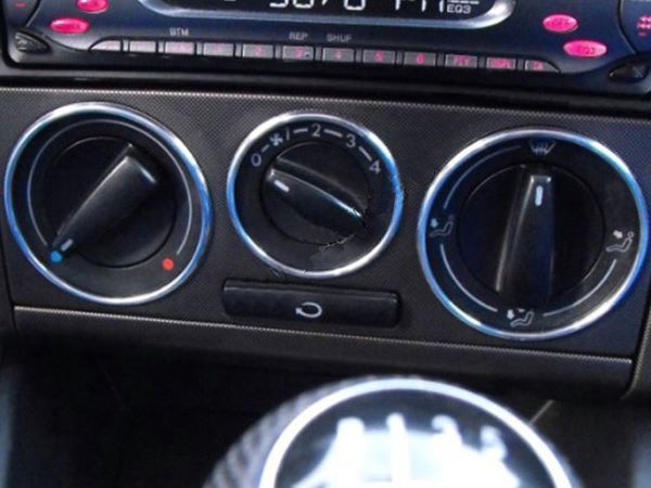 Кольца на переключатели печки VW Golf IV (97-03)