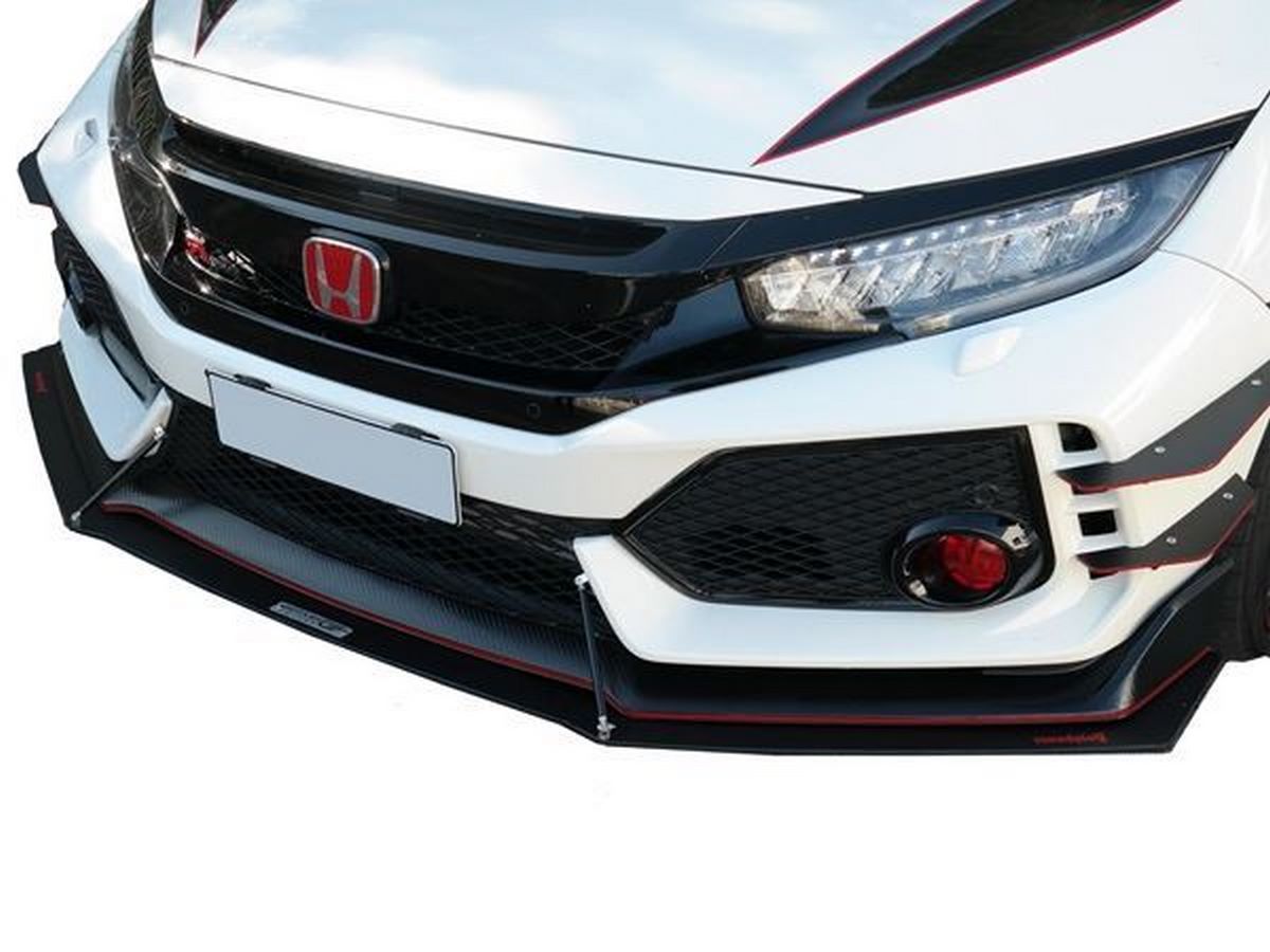 Спліттер передній Honda Civic 10 Type R (17-)