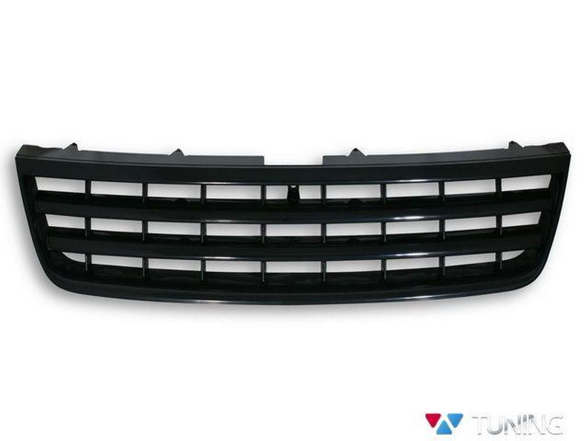 Решётка радиатора VW Touareg I (02-06) чёрная