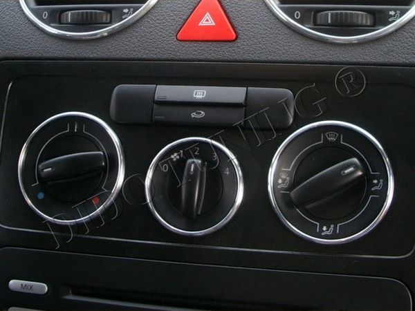 Кольца на ручки печки VW Caddy III (04-10)