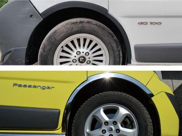 Накладки на колісні арки Opel Vivaro A (01-14) - металеві