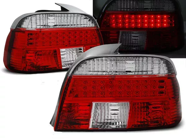 Ліхтарі задні BMW E39 (95-00) Sedan - LED червоно-білі