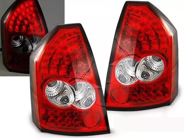 Ліхтарі задні Chrysler 300C (04-08) - світлодіодні червоні