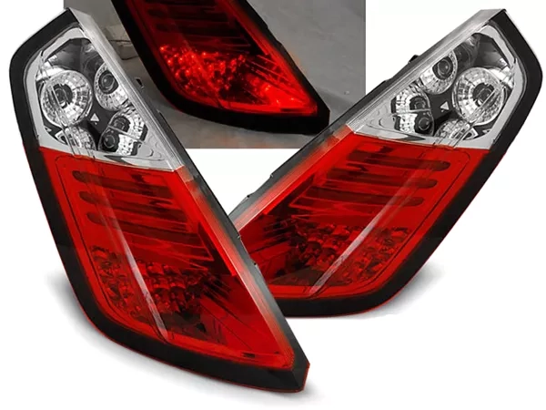 Ліхтарі задні Fiat Grande Punto (05-09) - світлодіодні червоні