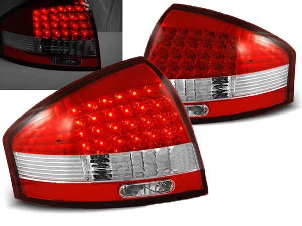 Ліхтарі задні Audi A6 C5 (97-04) Sedan - червоні LED