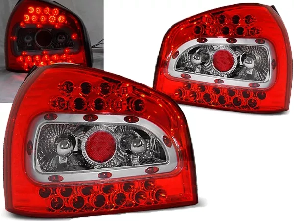 Ліхтарі задні Audi A3 8L (96-00) - LED діодні червоні