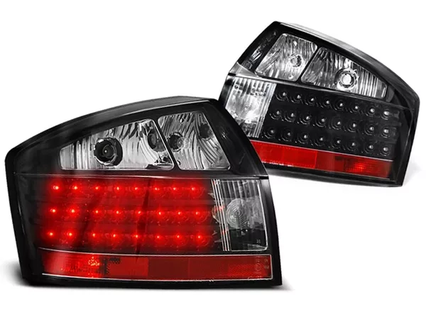 Ліхтарі задні Audi A4 B6 (00-04) Sedan - LED чорні (v.1)