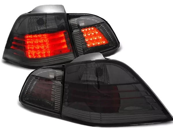 Ліхтарі задні BMW 5 E61 (04-07) Універсал - LED димчасті