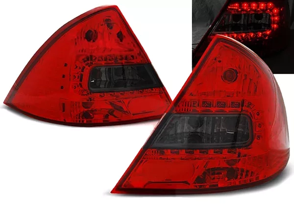 Ліхтарі задні Ford Mondeo Mk3 (00-07) Sd/Ltb - LED червоно-димчасті