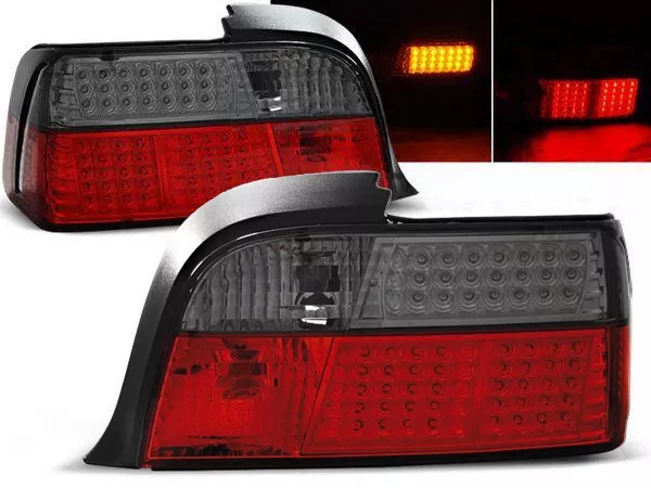 Ліхтарі задні BMW E36 (90-00) Coupe - LED червоно-димчасті