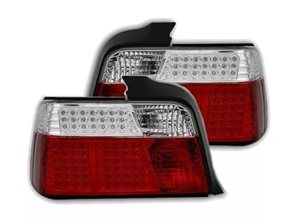 Ліхтарі задні BMW E36 (90-00) Універсал - LED червоно-білі