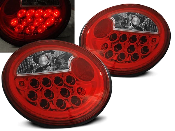 Ліхтарі задні VW NEW Beetle A4 (97-05) - LED червоні