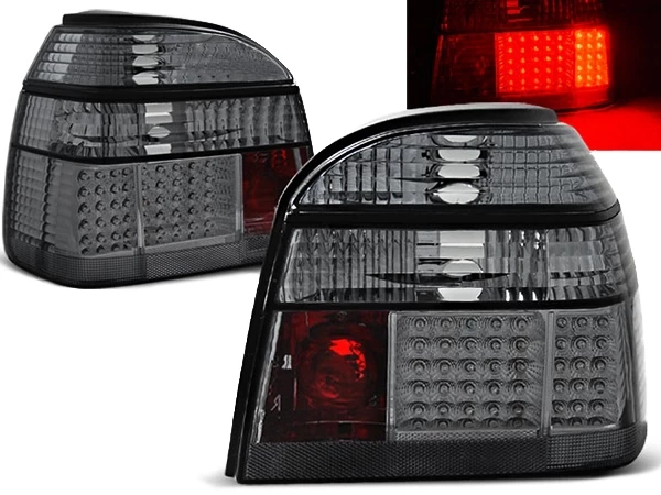 Ліхтарі задні VW Golf III (91-97) - LED димчасті