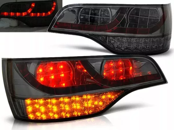 Ліхтарі задні Audi Q7 (05-09) - світлодіодні димчасті