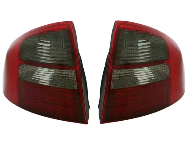Ліхтарі задні Audi A6 C5 (97-04) Sedan - LED червоно - димчасті