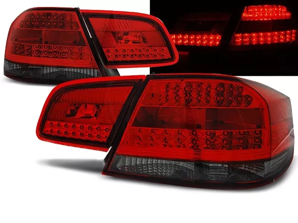 Ліхтарі задні BMW E92 (06-10) - діодні червоно-димчасті