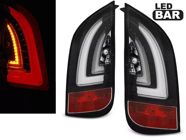 Ліхтарі задні VW UP (2011-) - LED BAR чорні