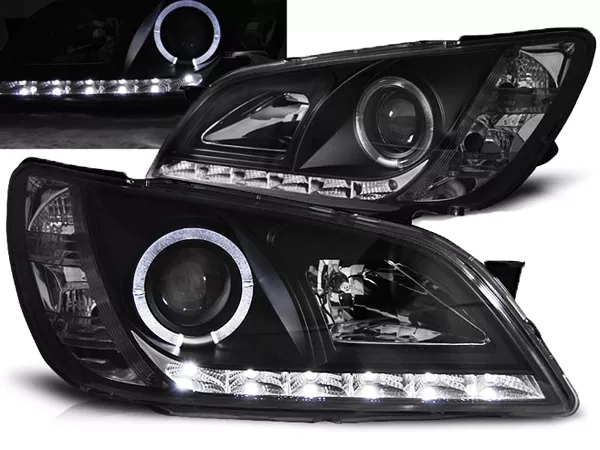 Фари передні Lexus IS (01-05) - Daylight чорні