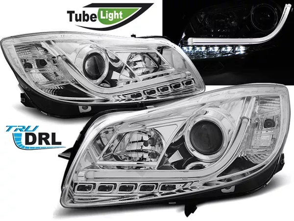 Фари Opel Insignia (08-13) - Tube Light TRU DRL хром