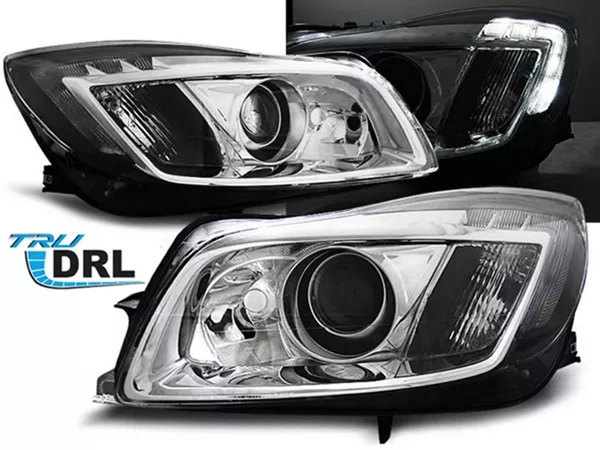 Фари передні Opel Insignia A (08-13) - Led DRL хром