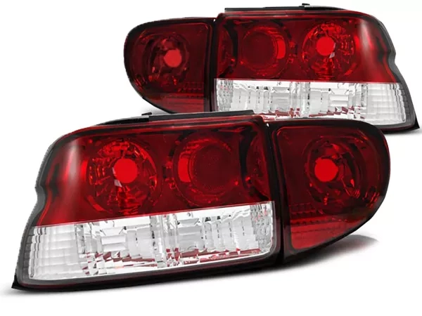 Ліхтарі задні Ford Escort Mk6/7 (93-01) - червоно-білі