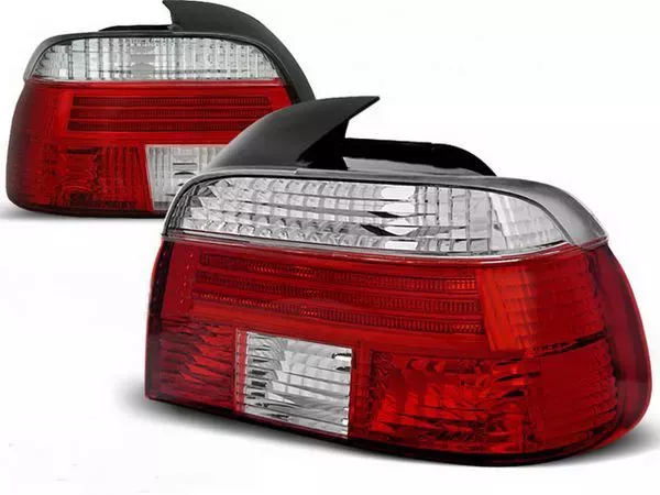 Ліхтарі задні BMW E39 (95-00) Sedan - червоно-білі