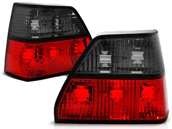 Ліхтарі задні VW Golf II (83-92) Hatchback - червоно-димчасті (Depo)