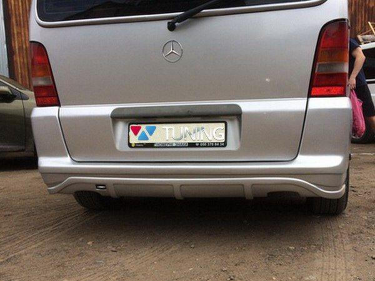 Накладка на задний бампер MERCEDES Vito W638 (96-03) - Meliset