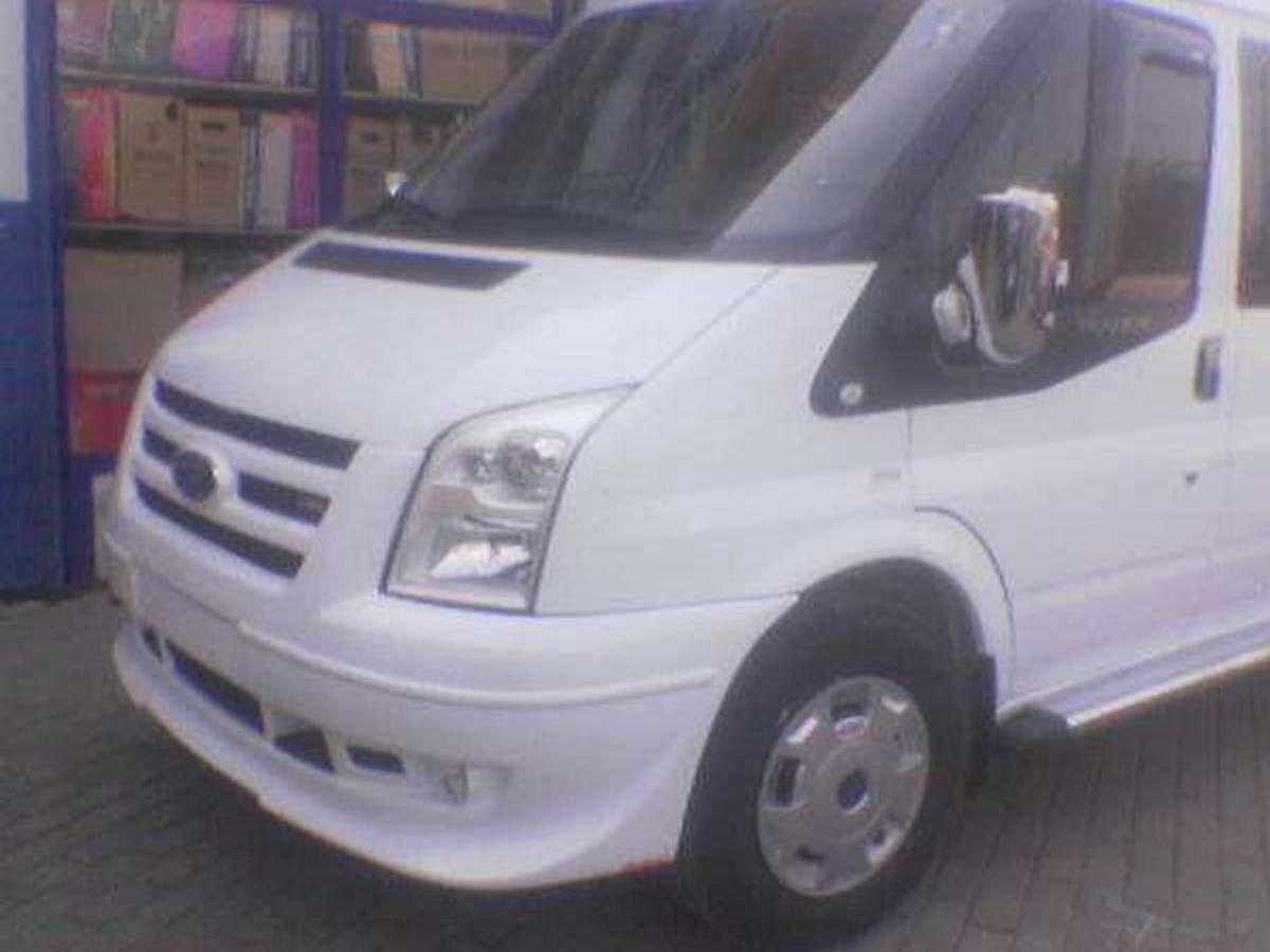 Бампер передний FORD Transit (2006-) - с решёткой