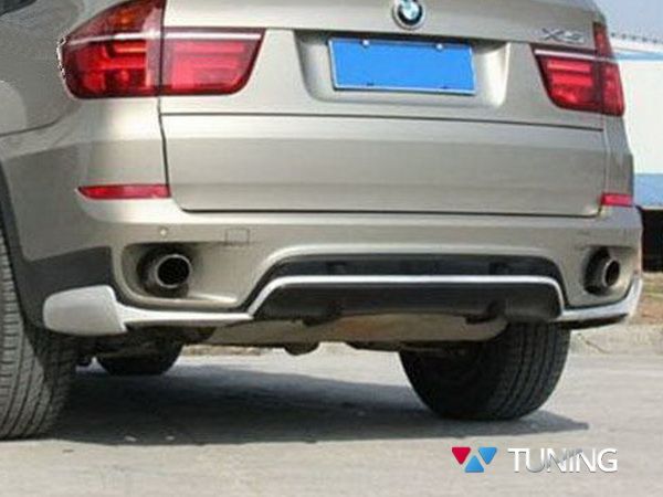 Накладка задняя BMW X5 E70 LCI (2010-2013) - Aerodynamik