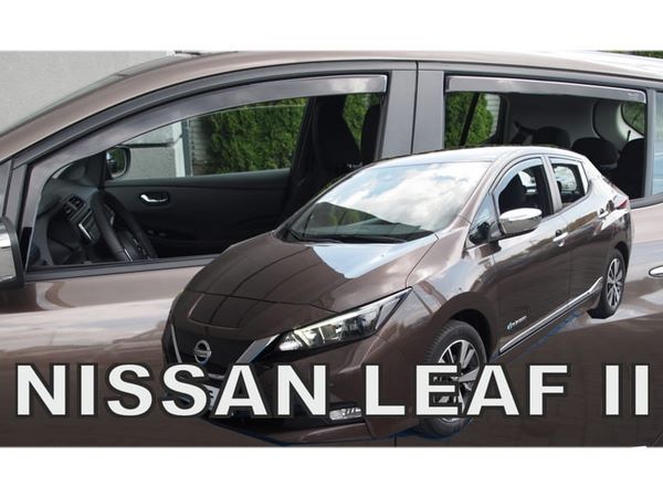 Дефлекторы окон Nissan Leaf II (ZE1; 18-) - Heko (вставные)