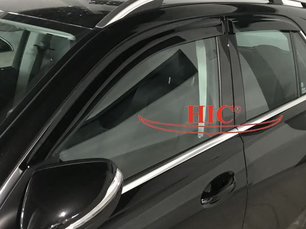 Дефлекторы окон Mercedes GLE Coupe C292 (15-19) - Hic (накладные)